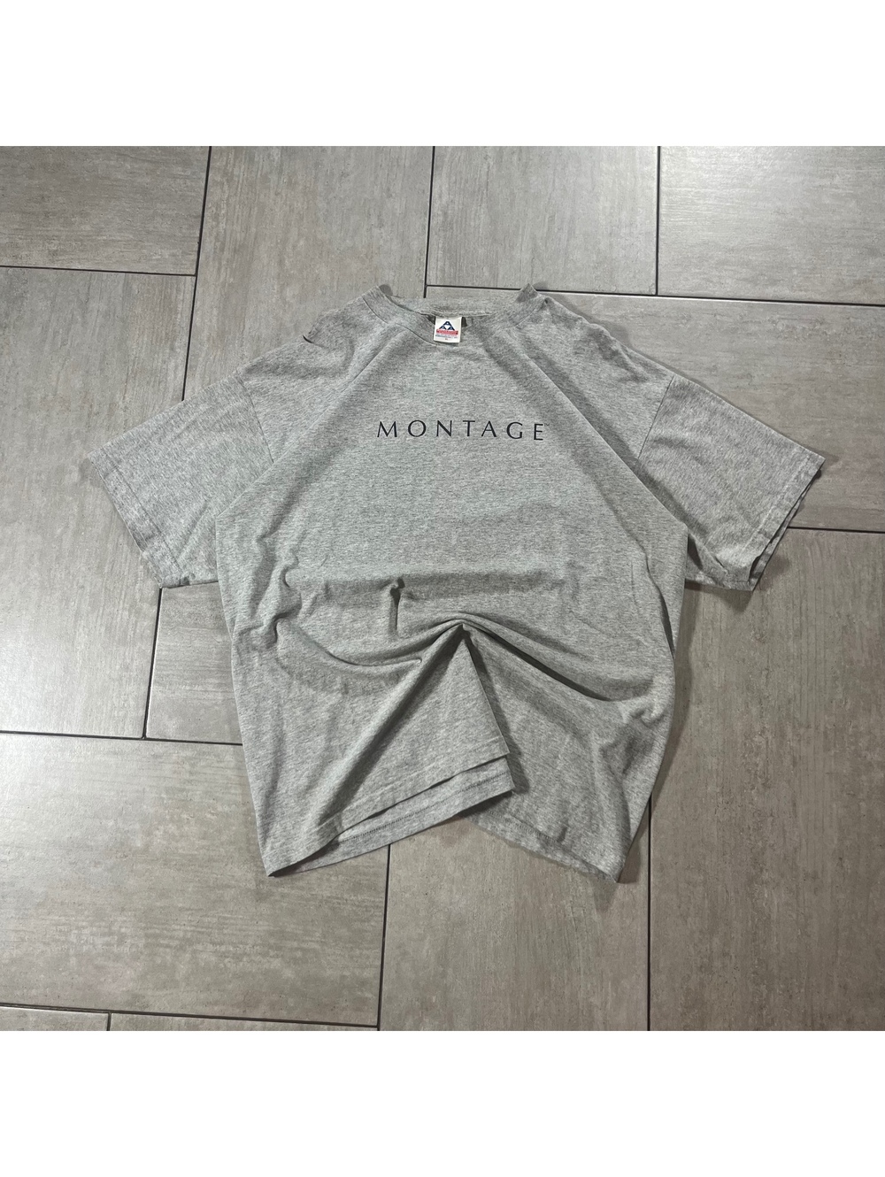 Vintage Alstyle Apparel Montage Graphic T-Shirt XL